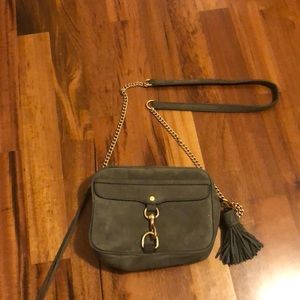 Rebecca minkoff suede crossbody